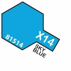 Tamiya Mini Acrylic Paint X14 Sky Blue