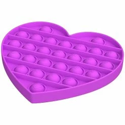 Other Pop It Fidget Toy Heart Shape Assorted