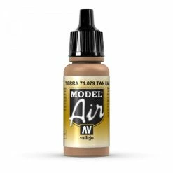 Vallejo Acrylic Paint Model Air Tan Earth 17ml