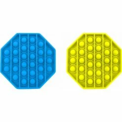 Other Pop It Fidget Toy Octagonal Shape Assorted