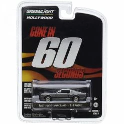 Greenlight Diecast 1:64 1967 Custom Ford Mustang Eleanor Gone In Sixty Seconds