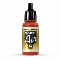 Vallejo Acrylic Paint Model Air Ferrari Red 17ml
