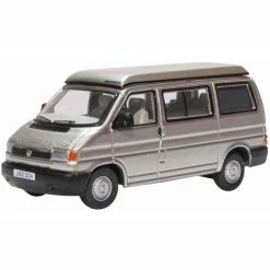 Oxford Diecast 1:76 VW T4 Westfalia Camper Silver Grey