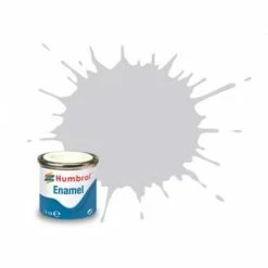 Humbrol Enamel Paint Light Grey Matt