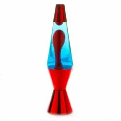Other Lava Lamp Diamond Motion Metallic Red Blue