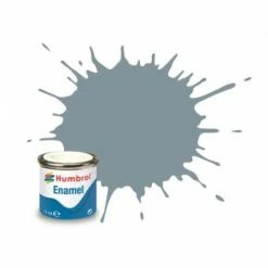 Humbrol Enamel Paint Steel Grey Matt