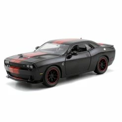 Jada Diecast 1:24 BTM Gloss Black 2015 Dodge Challenger SRT Hellcat