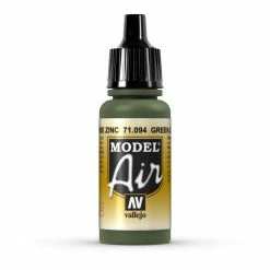 Vallejo Acrylic Paint Model Air Green Zinc Chromate 17ml