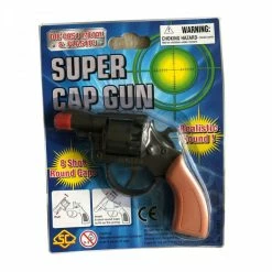 Other Cap Gun 8 Shot 5.25 Inch Diecast Revolver