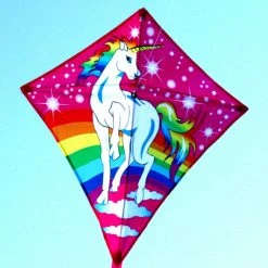 Ocean Breeze Unicorn Diamond Kite