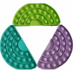 Other Pop It Fidget Toy Rainbow Shape Assorted